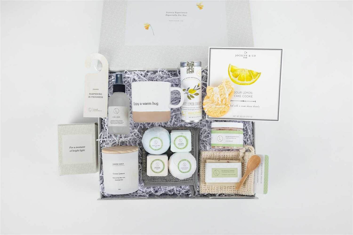 Get Well Gift Basket - All Natural Care Package - My American Goods