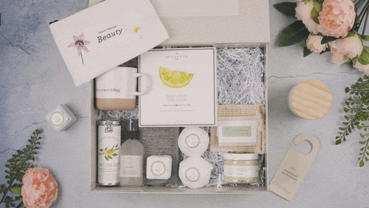 Get Well Gift Basket - All Natural Care Package - My American Goods