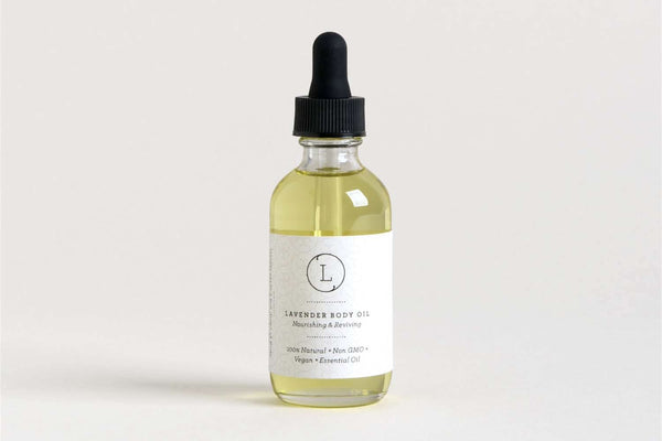 Lavender Body Oil, Natural Moisturizing Body Oil - My American Goods