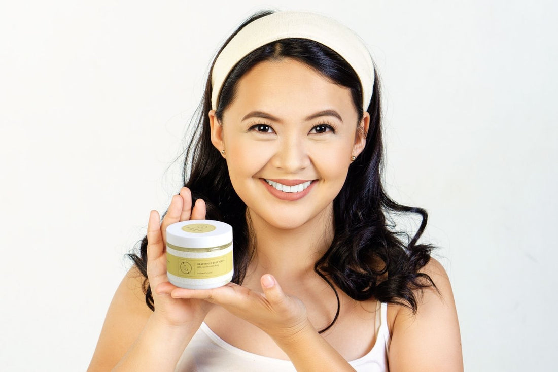 Grapefruit Body Salt Scrub - Moisturizing and fresh - My American Goods