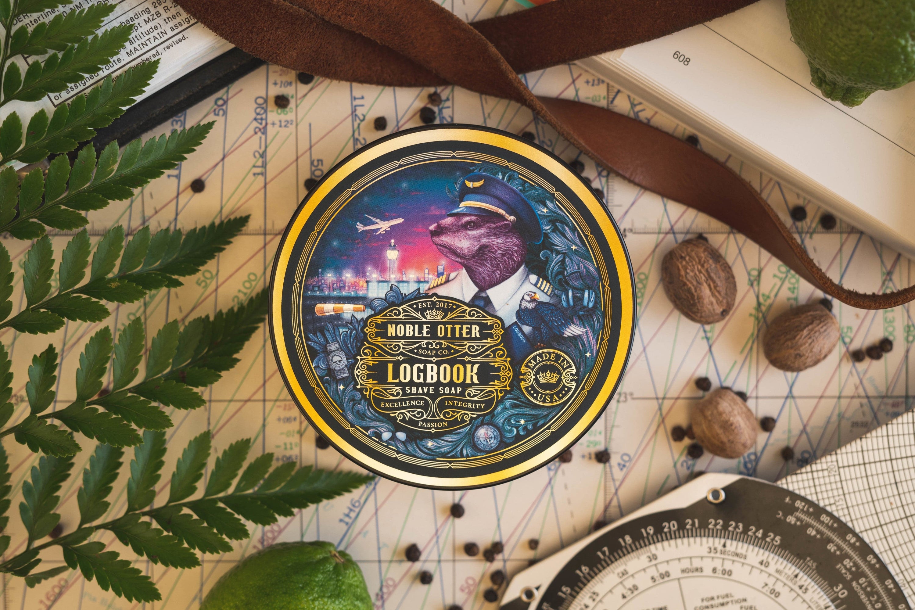 Noble Otter Shaving Soap Logbook Shave Soap