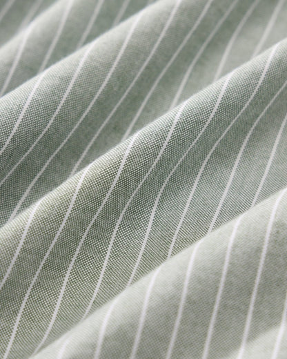 Lombard Striped Short Sleeve Shirt - My American Goods