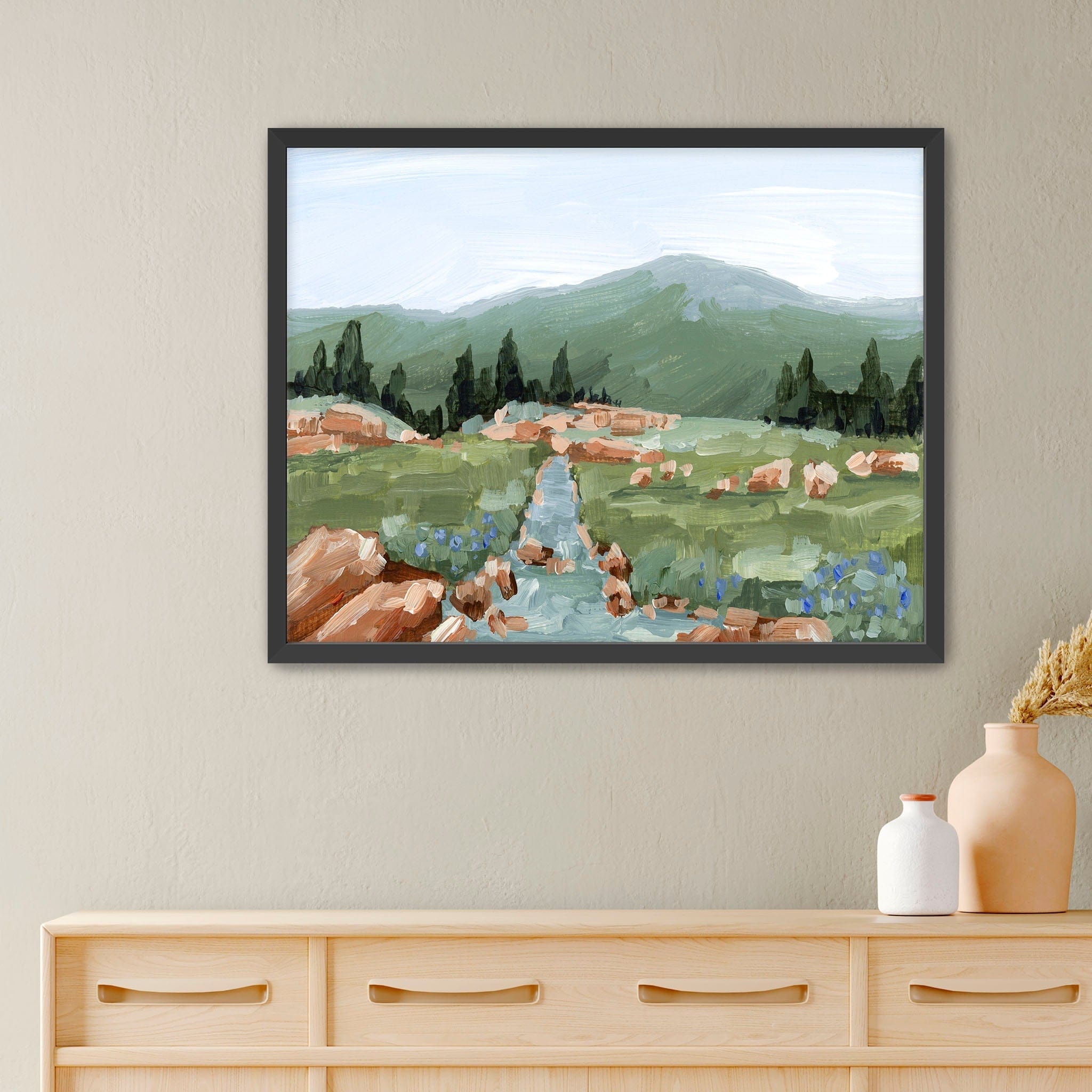 Katie Garrison Art Print Paper Print / 5x7 in / Black Frame "Look Up" Art Print
