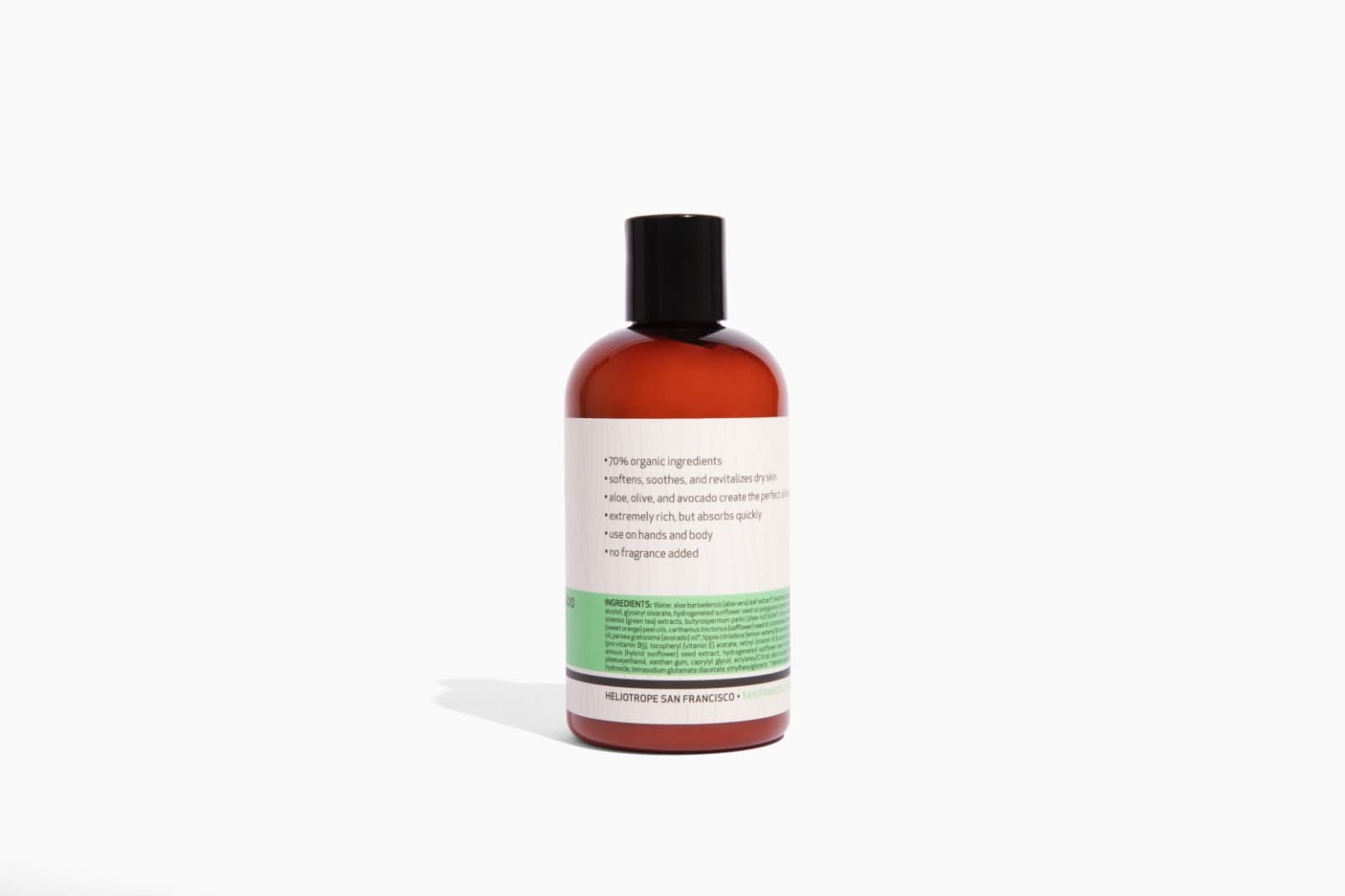 Heliotrope SF Body Lotion Aloe, Olive &amp; Avocado Lotion
