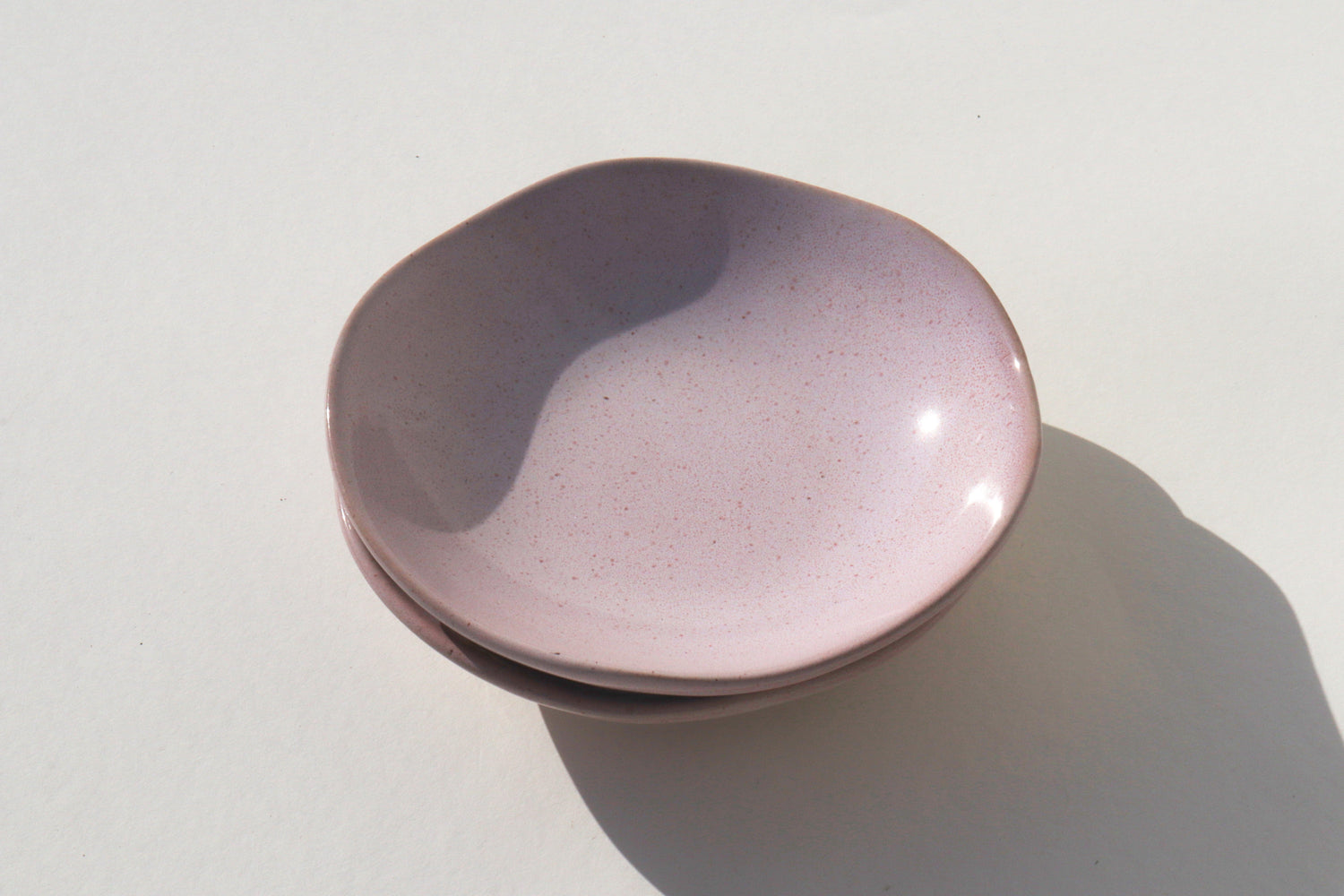 Glazed Garage Ceramics Bowl Drift Dipping Bowls - Seashell