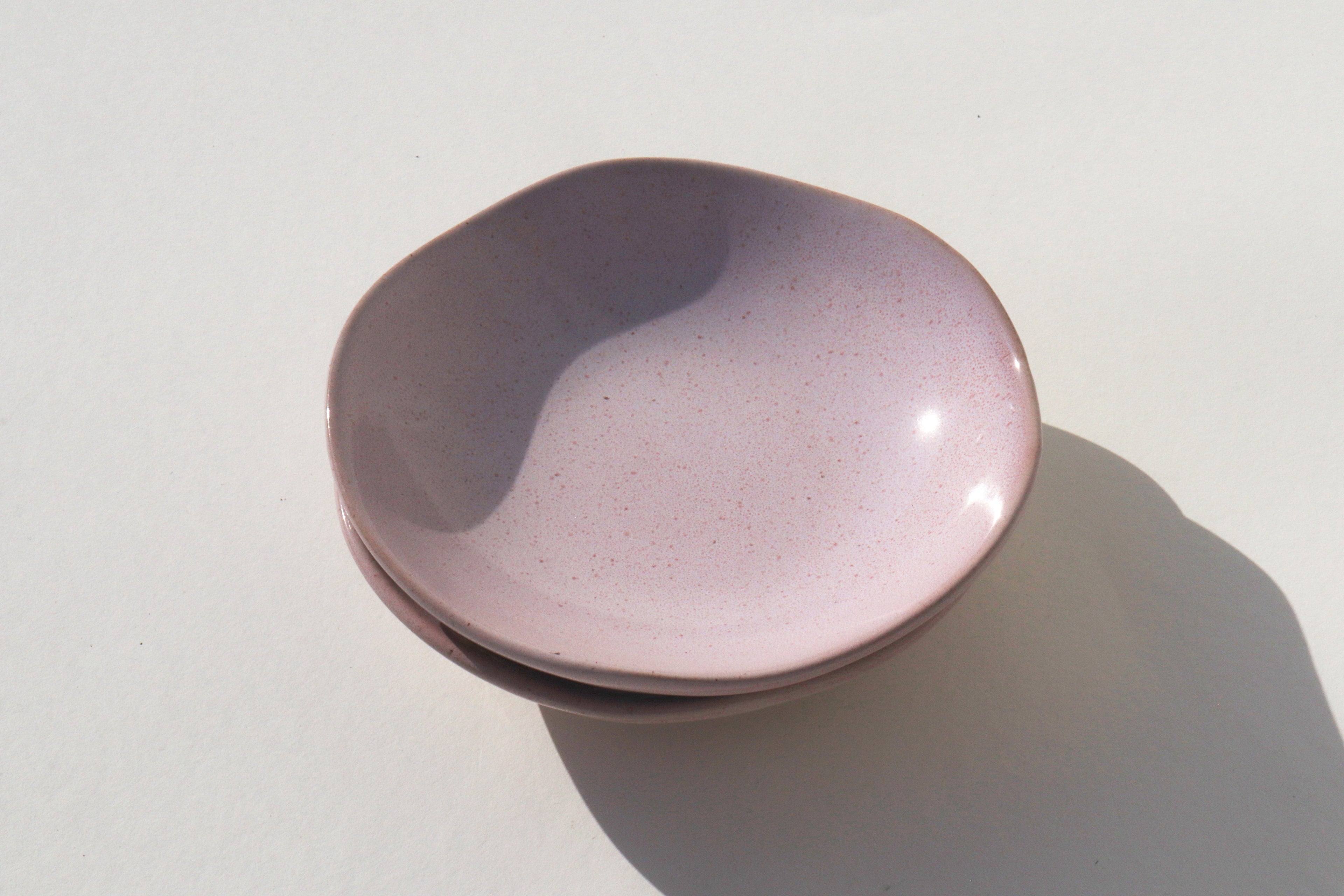 Glazed Garage Ceramics Bowl Drift Dipping Bowls - Seashell