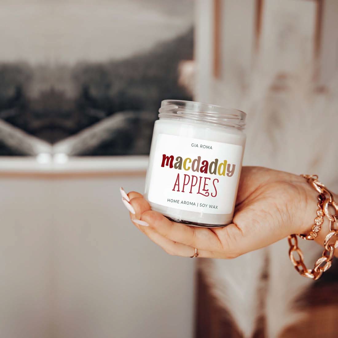 Gia Roma Candle Mac Apple Candle