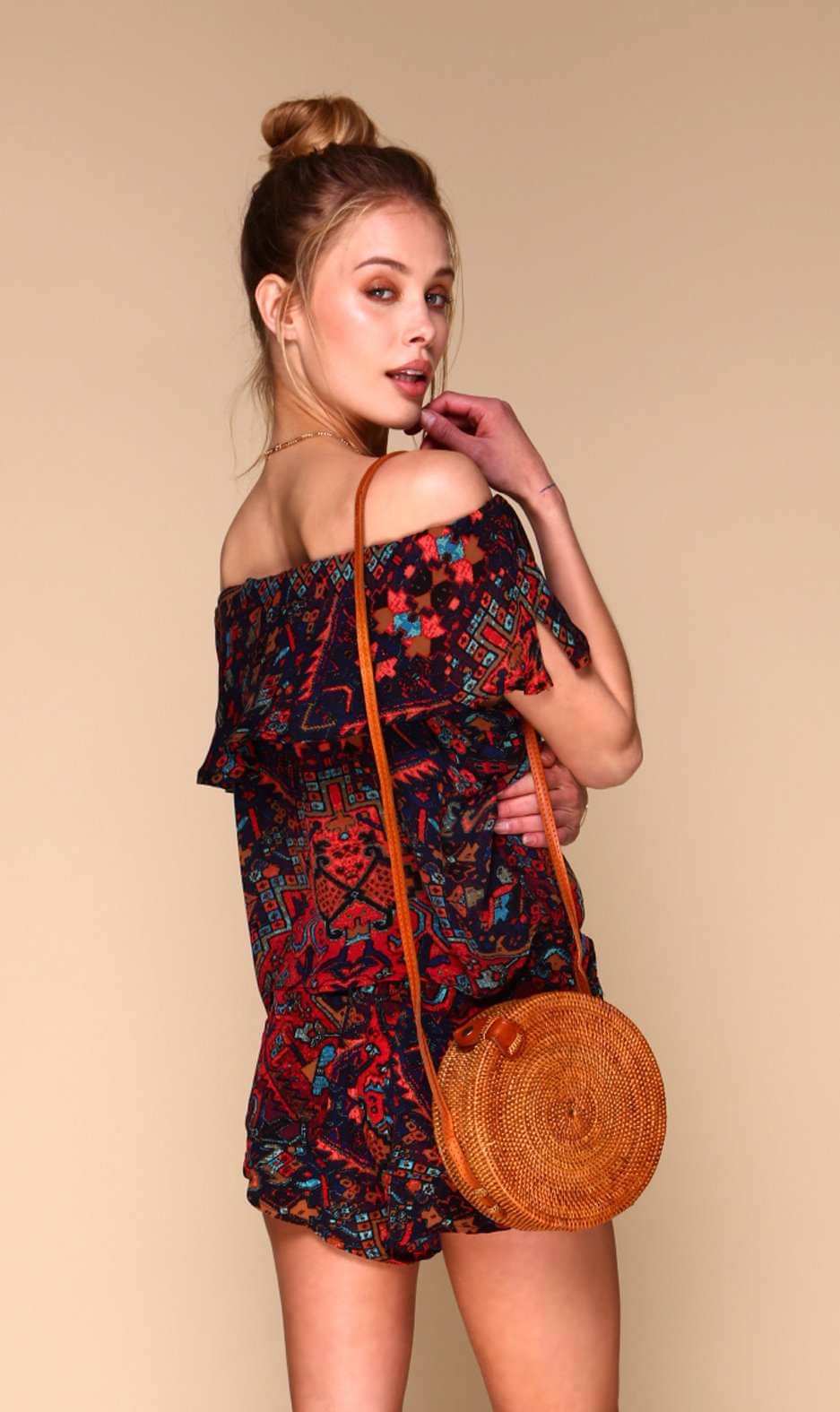 Machado Shorts - Boho Print