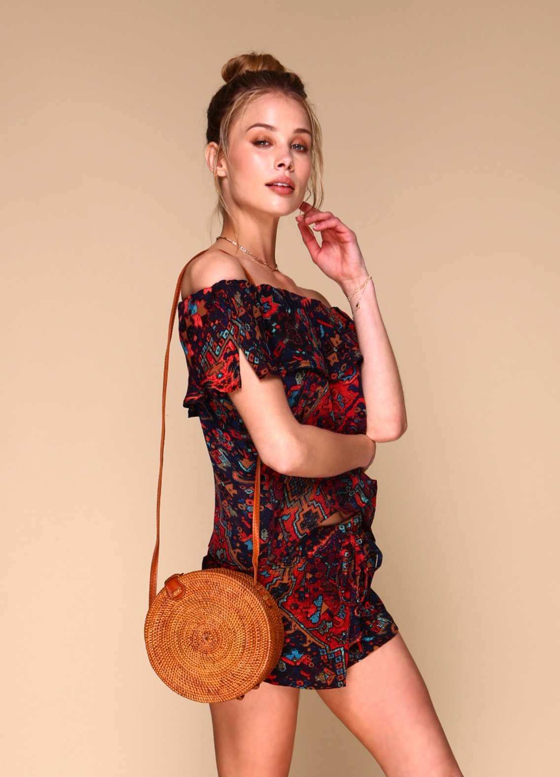 Machado Shorts - Boho Print