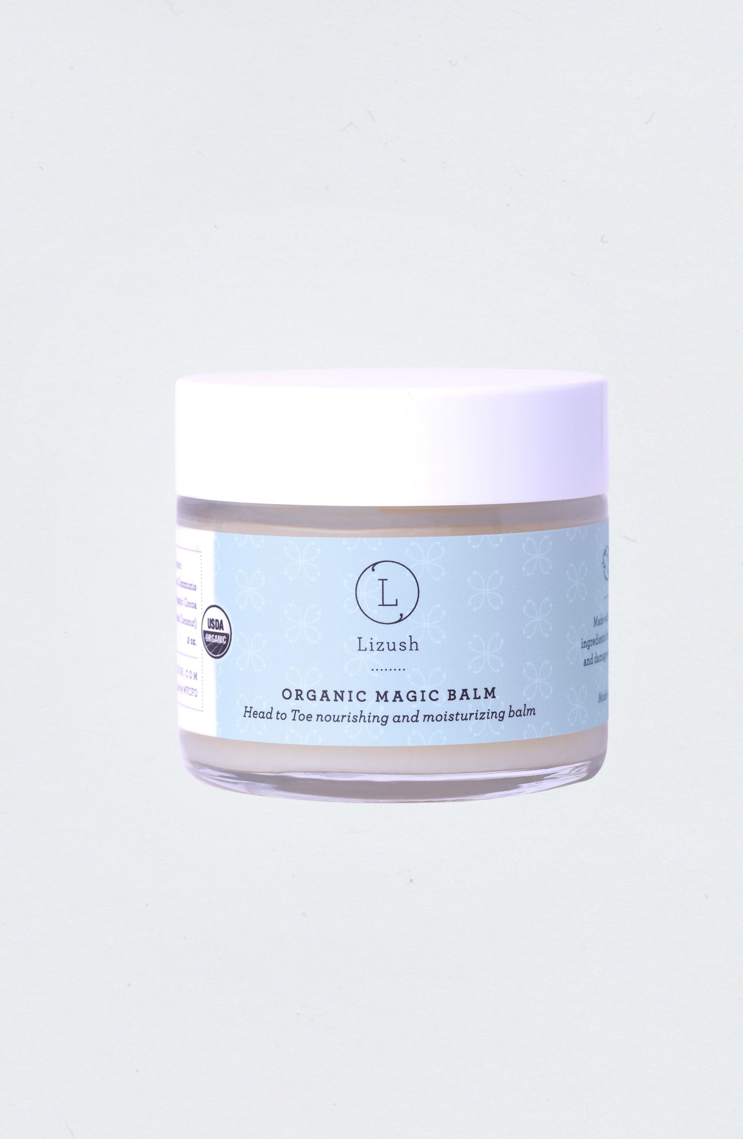 Lizush ORGANIC MAGIC BALM Head to Toe nourishing and moisturizing