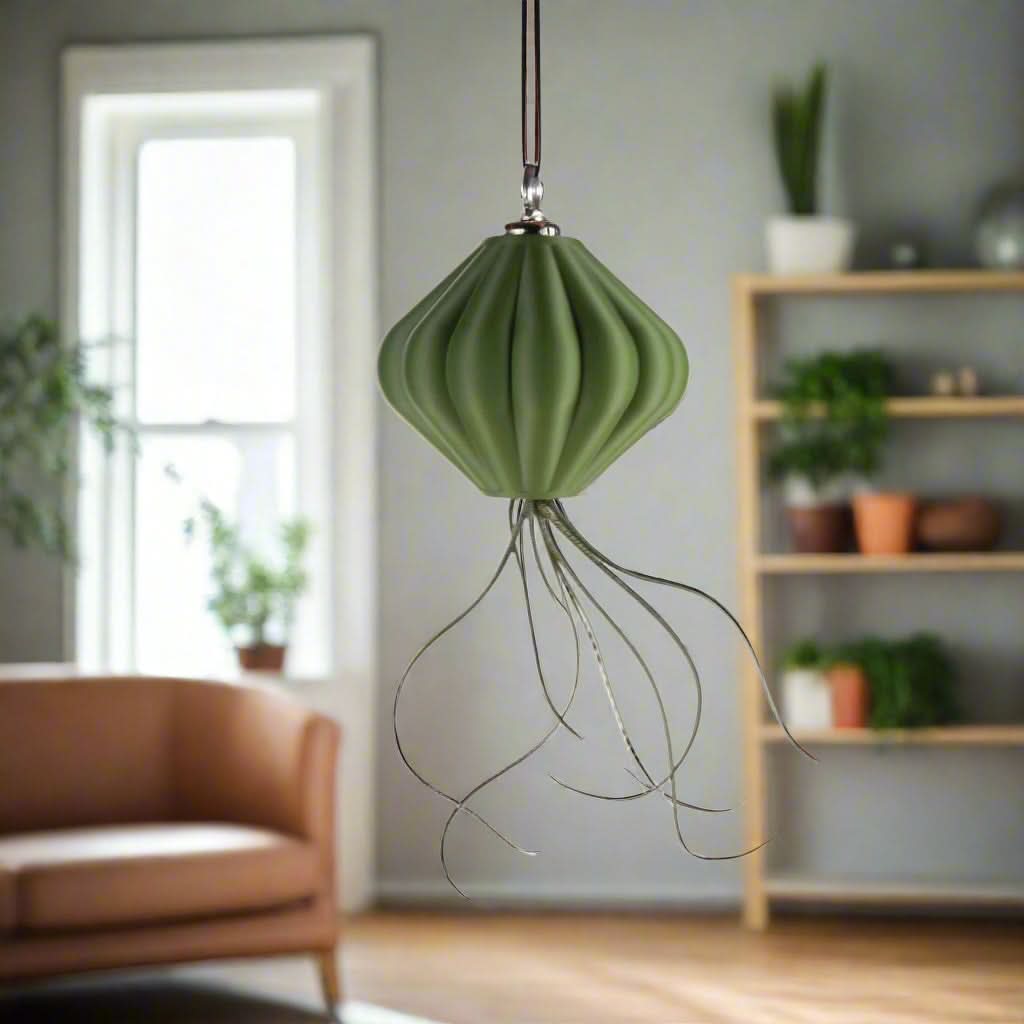 Rosebud HomeGoods Pots &amp; Planters MAGNETIC Air Planter, JellyFish, Air Plant Included