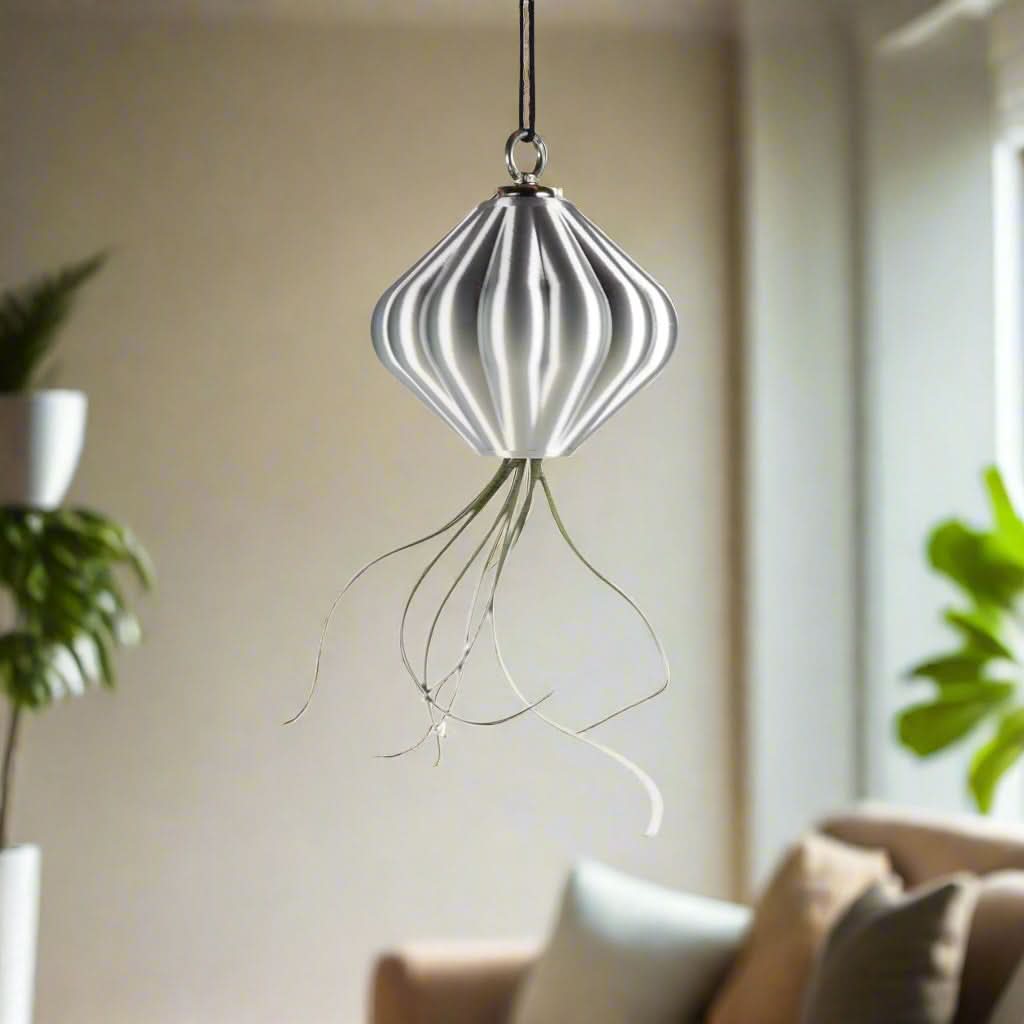 Rosebud HomeGoods Pots &amp; Planters MAGNETIC Air Planter, JellyFish, Air Plant Included