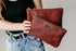 Urban Southern Accessories Merlot Set (Small & Large) Zipper Pouch