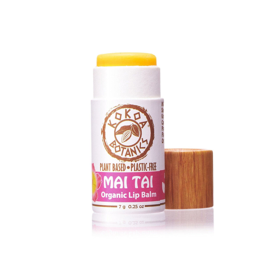 KOKOA BOTANICS Lip Balms &amp; Treatments MAI TAI - Organic Vegan Lip Balm - Plastic Free