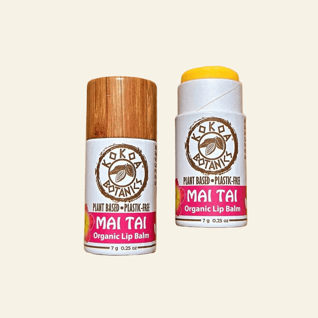 MAI TAI - Organic Vegan Lip Balm - Plastic Free