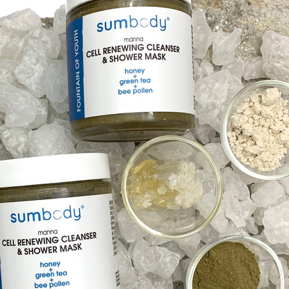 Manna Cell-Renewing Cleanser &amp; Shower Mask