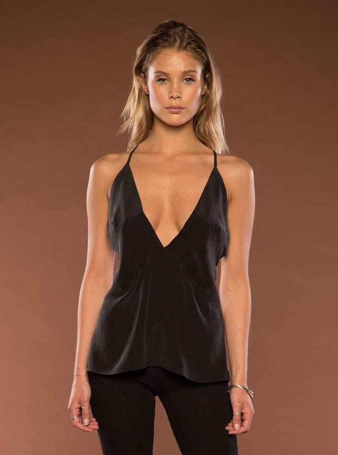 Marlboro Silk Tank - Black, Blue or Champagne