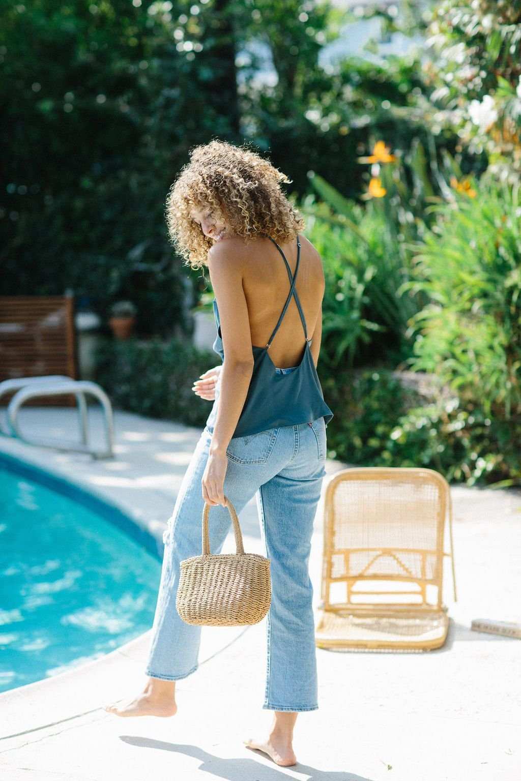Marlboro Silk Tank - Black, Blue or Champagne