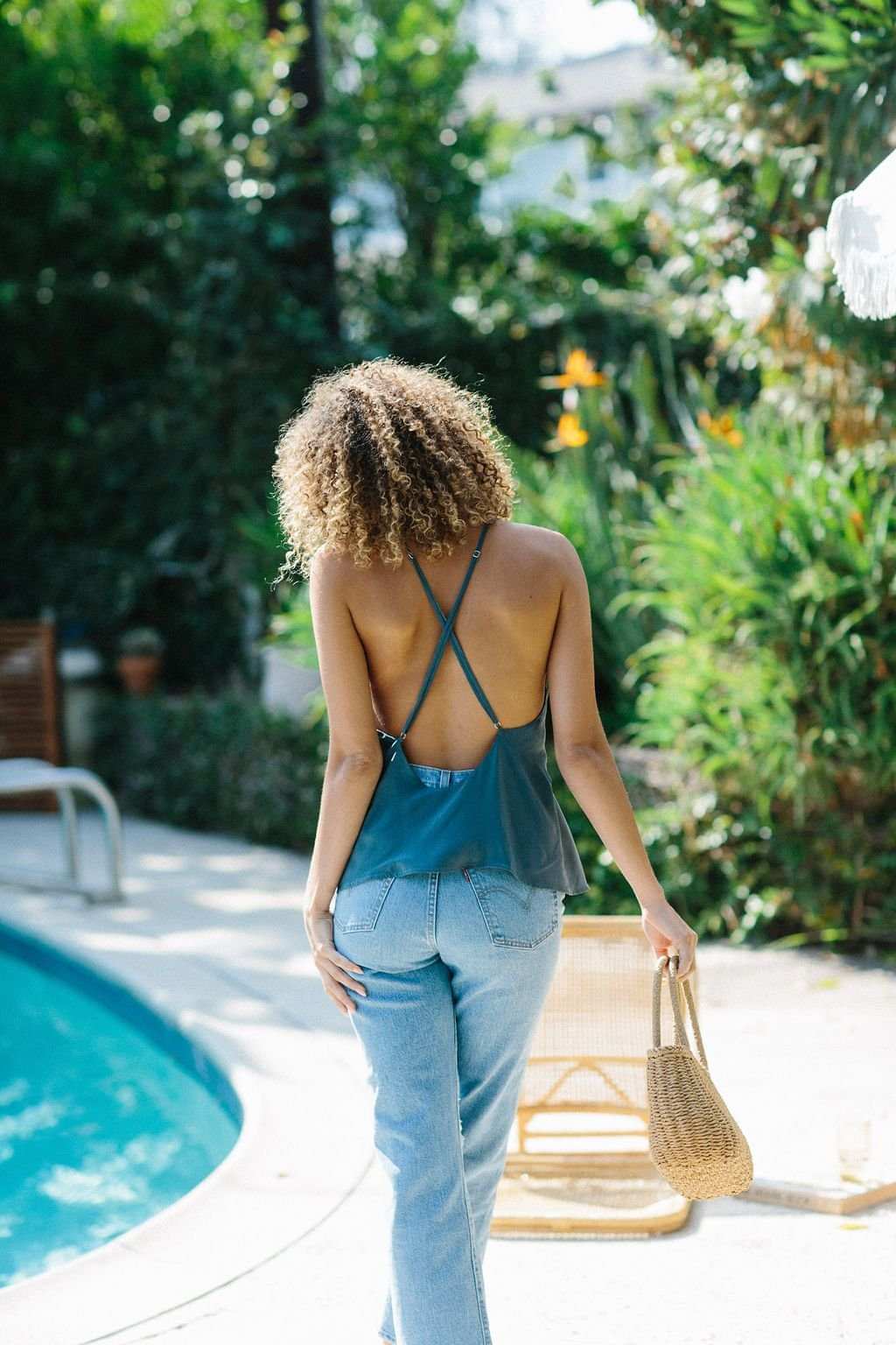 Marlboro Silk Tank - Black, Blue or Champagne