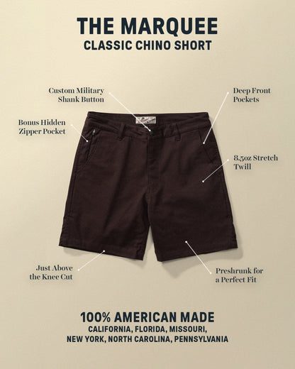 Devium Bottoms Marquee Classic Chino Short