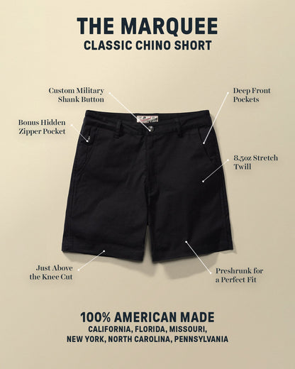 Marquee Classic Chino Short - My American Goods
