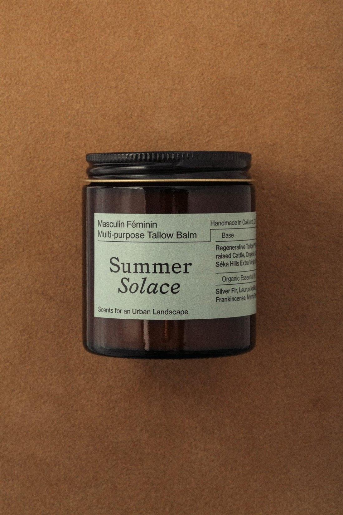 Masculin Féminin Tallow Balm – Frankincense, Patchouli &amp; Hinoki Wood - My American Goods