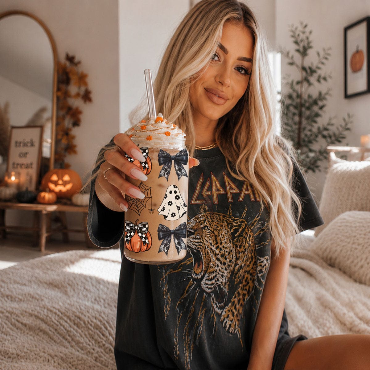 Gia Roma Travel Mug, Coffee Cup, Drinkware Halloween Mash 20oz