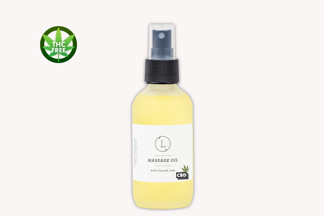 CBD - Aromatherapy Eucalyptus Massage Oil with CBD, Natural Relaxing Body Massage Oil (THC free) - My American Goods