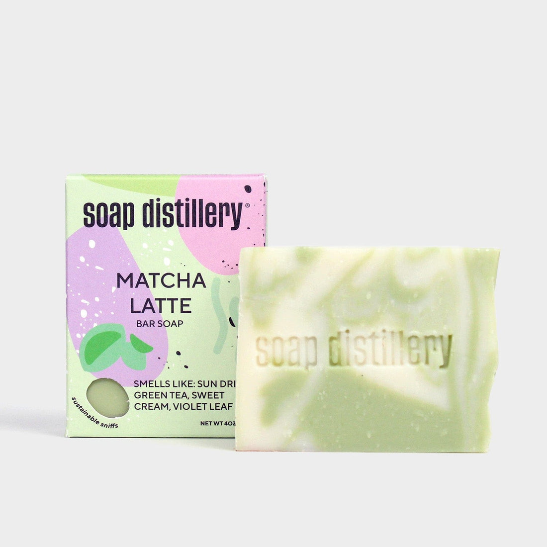 Soap Distillery Bar Soap Matcha Latte Bar Soap