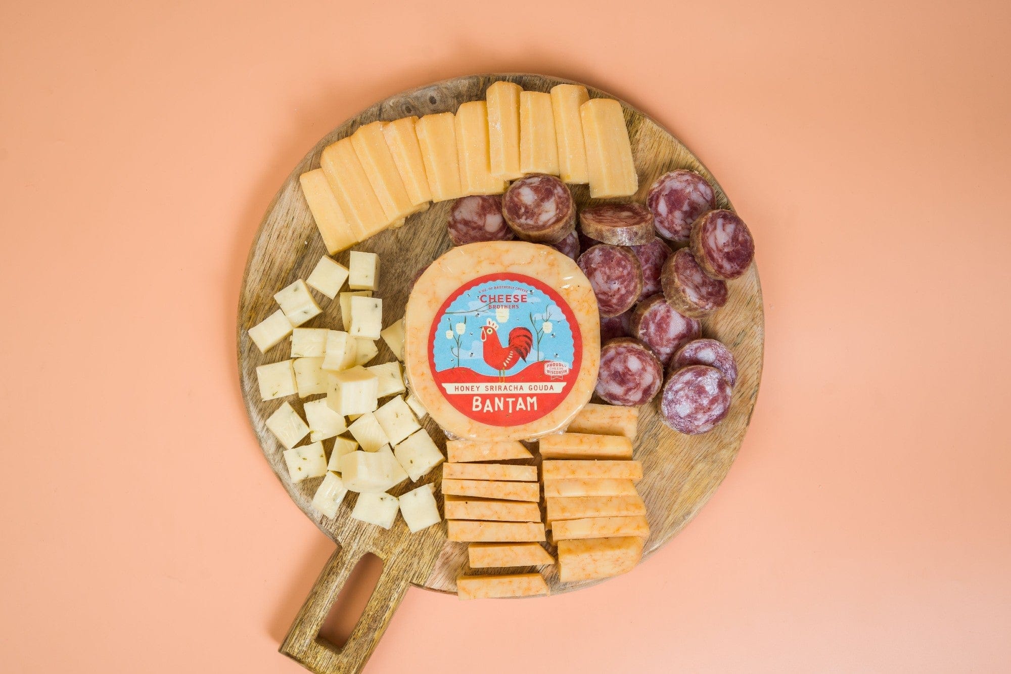 Cheese Brothers, Inc. Gifts and Bundles Cheese &amp; Sausage Sampler (4-Pack)