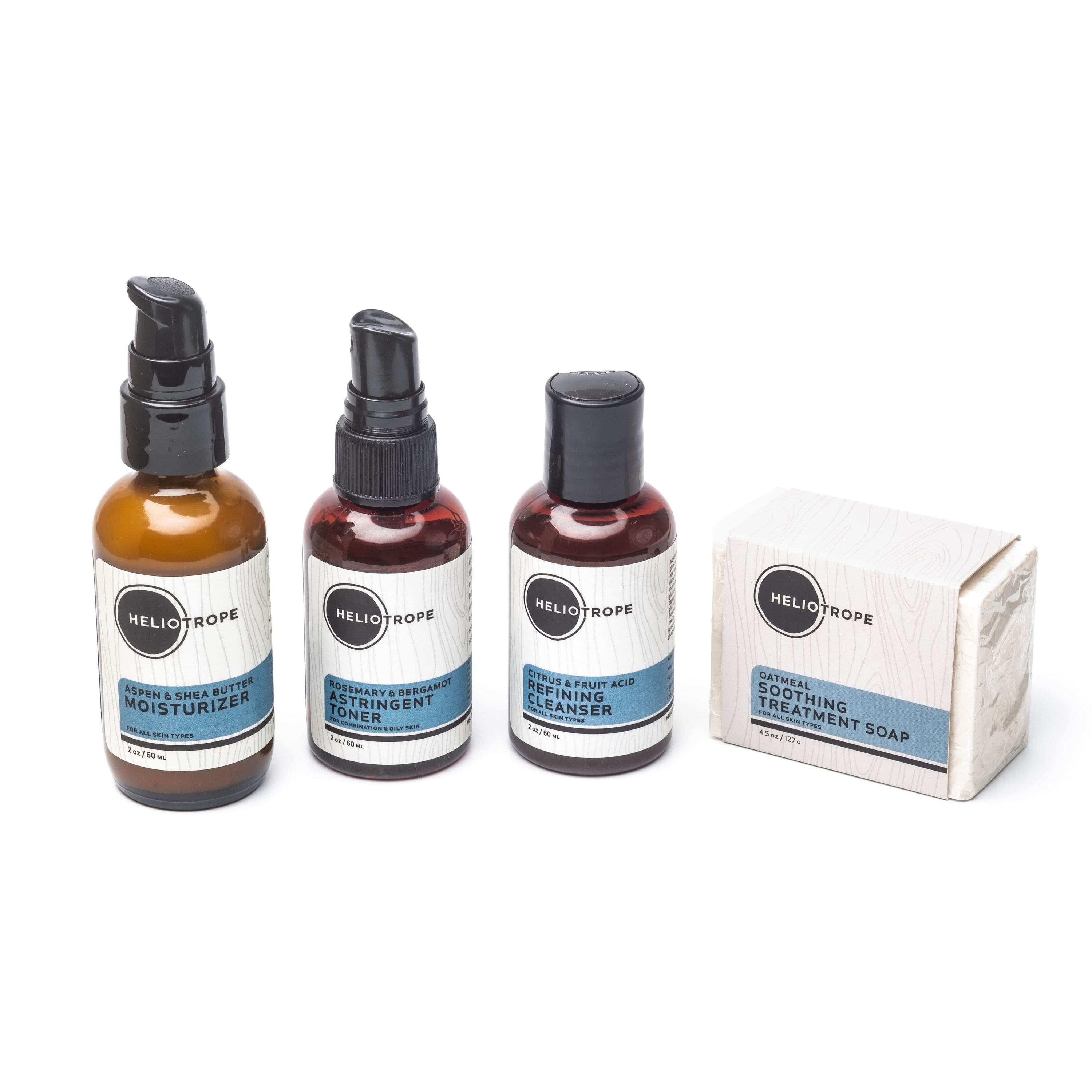 Heliotrope SF Box / Kit Face Care Travel Sampler