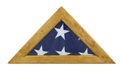 Flags Unlimited Maple/Plexiglass Front Memorial Case
