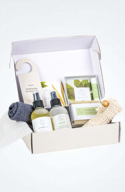 Massage couple Gift Box For Men and Women, Special soothing and massaging Set