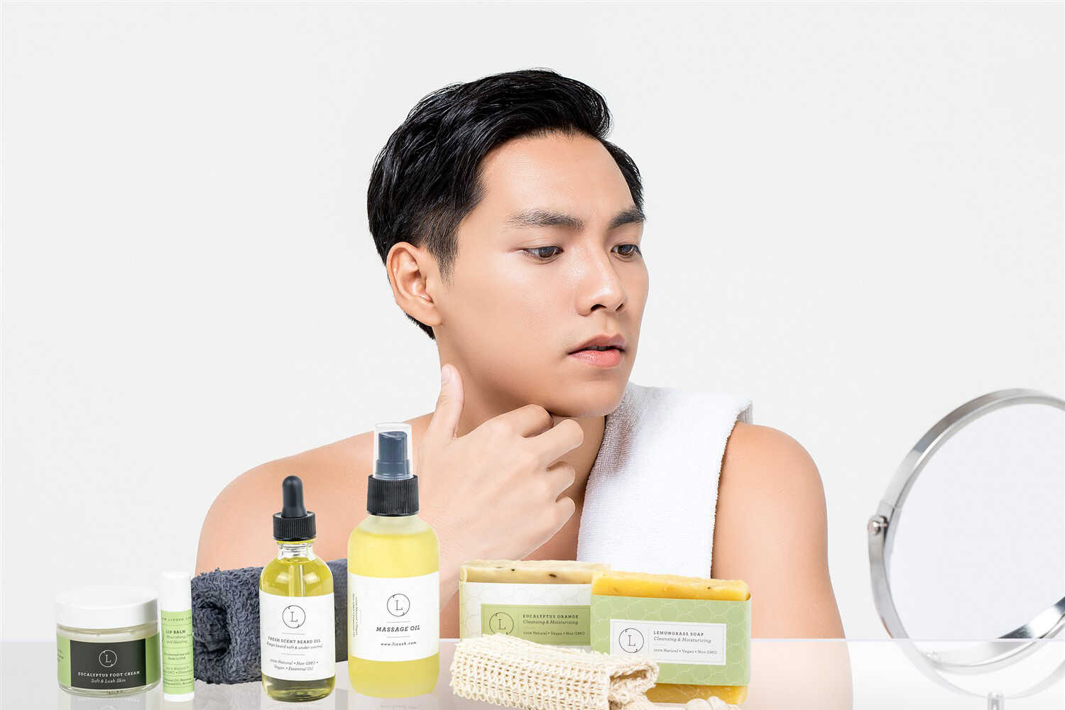 Lizush Skincare set for him Father&