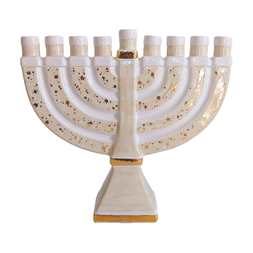 Shimmering Menorah Sample Tile