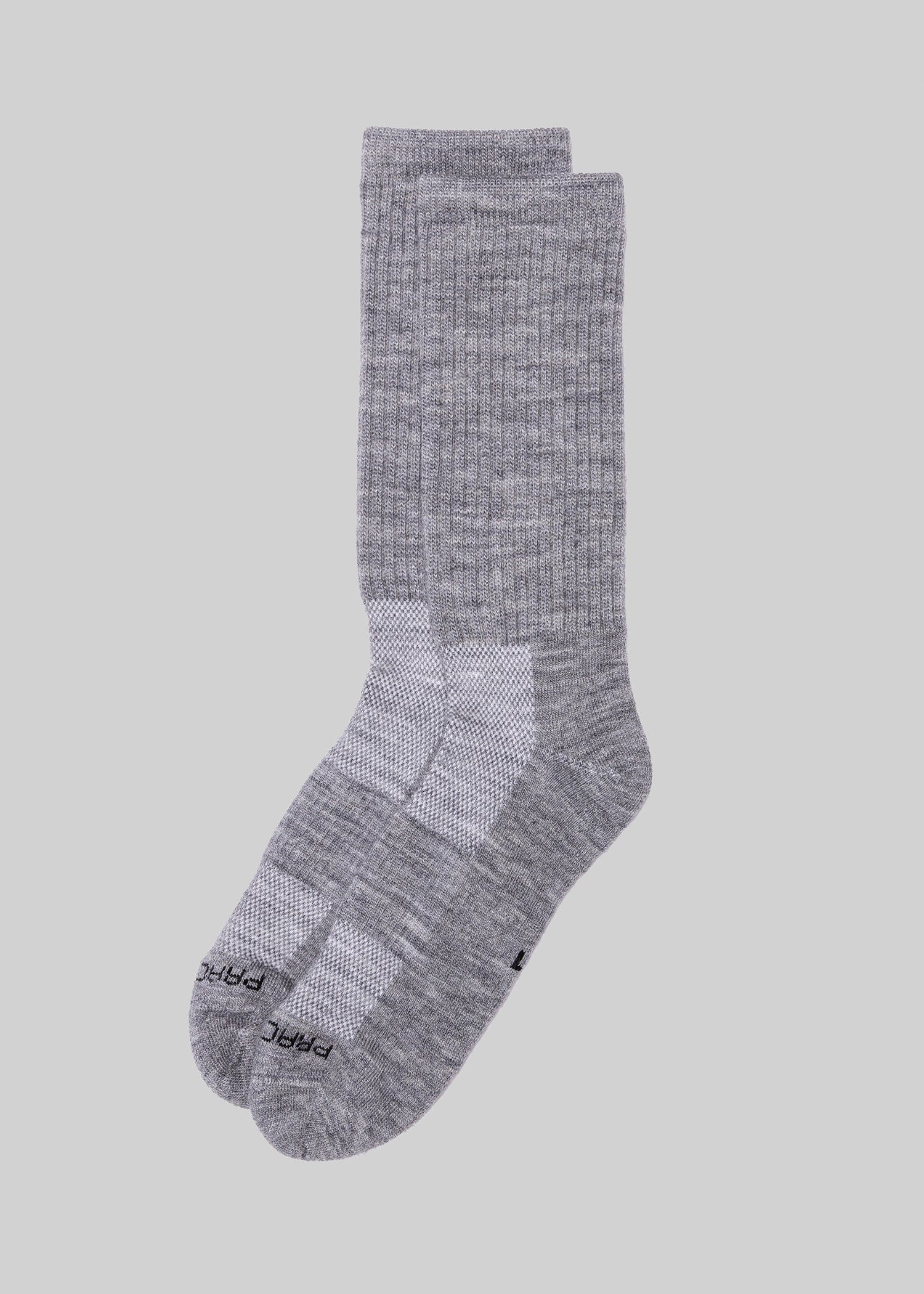 American Trench Socks Grey Heather / l The Merino Practice? Crew
