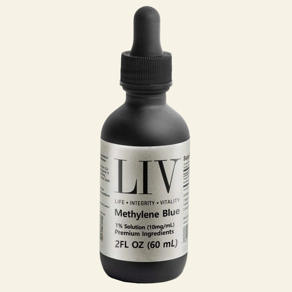 LIV Methylene Blue 1% - USP (Pharmaceutical) Grade - 60ml