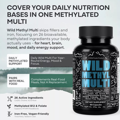 Methylated Whole Food Multivitamin