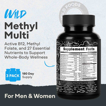 Methylated Whole Food Multivitamin