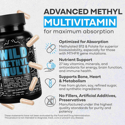 Methylated Whole Food Multivitamin