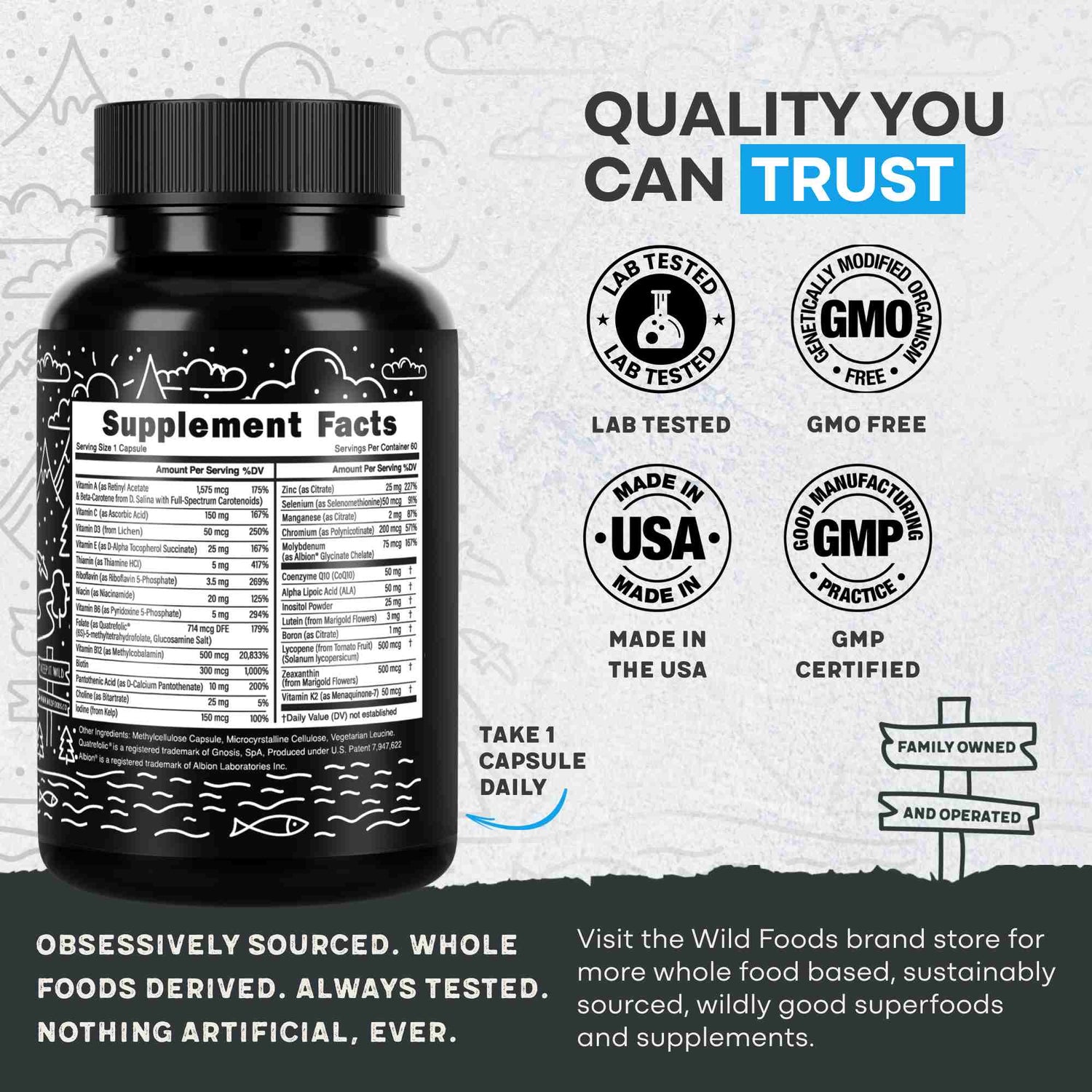 Methylated Whole Food Multivitamin