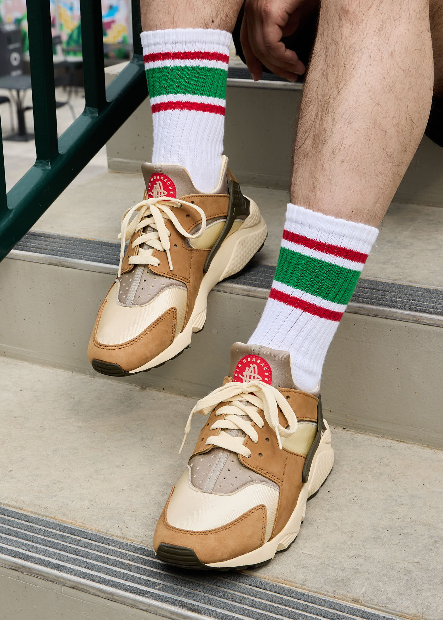 American Trench Socks The Retro Supporter Stripe