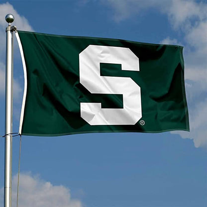 Flags Unlimited Michigan State University (MSU) Block S Flag