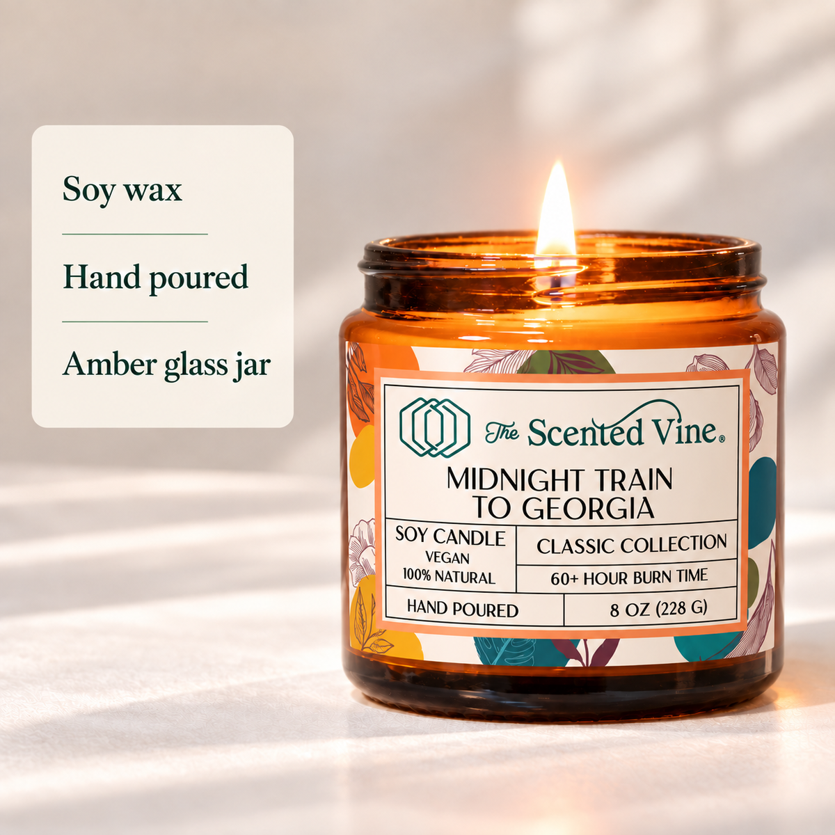 Midnight Train to Georgia Soy Candle