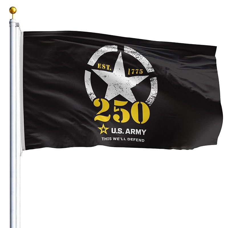 Military 250 Flags