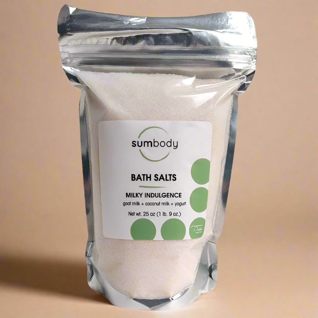 Sumbody Skincare Milky Indulgence 25oz Aromatherapy Bath Salts 25 oz