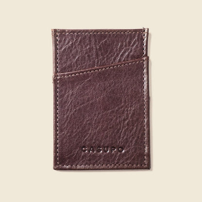 Minimalist Wallet with RFID protection - Brown