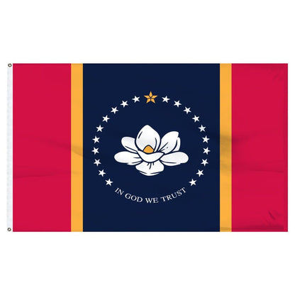 Flags Unlimited USA Nylon State Flags Mississippi