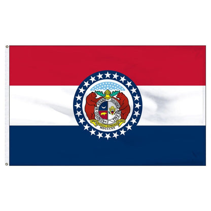 Flags Unlimited USA Nylon State Flags Missouri