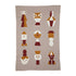 Biquette Baby Blanket Candied Apple in Merino Wool Mix & Mingle Baby Blanket